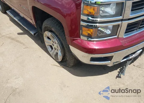 2015 Chevrolet Silverado 1500 2Lt из США, поврежденный, VIN 1GCVKREC0FZ161993